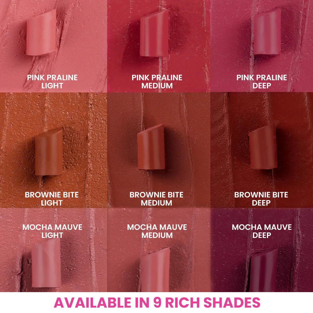 Cocoa Peptide Velvet Matte Lipstick - Image 36