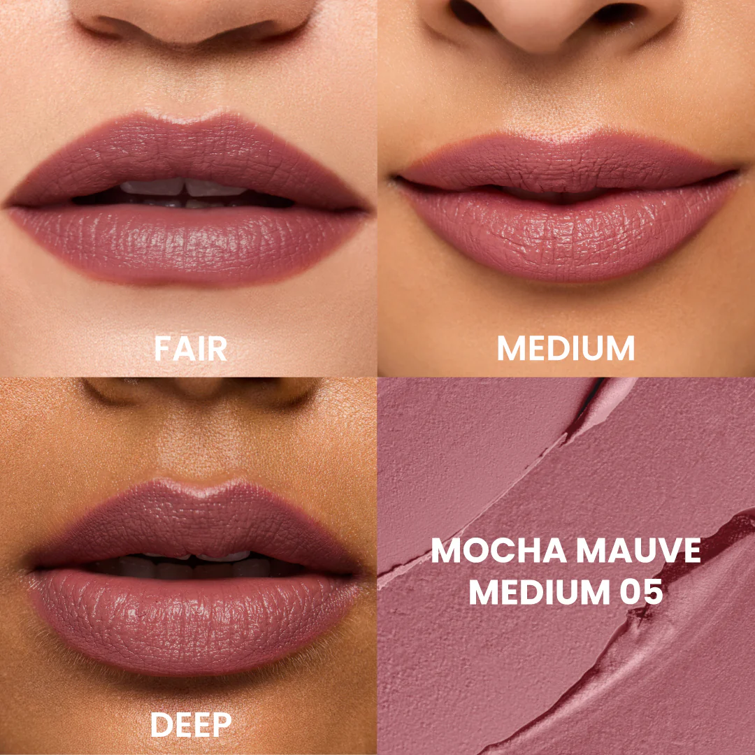 Cocoa Peptide Velvet Matte Lipstick - Image 9