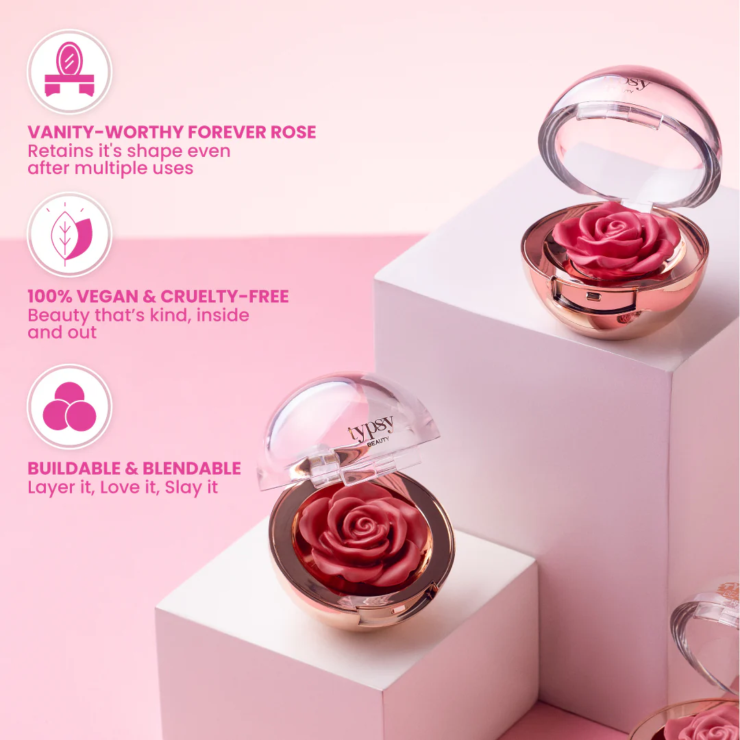 Enchanted Garden 3D Rose Blush - Image 15